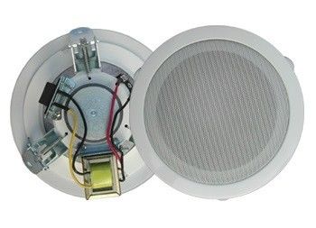 4つは天井1.5w - 3w - 6w PAシステム スピーカー エンクロージャに金属をかぶせる