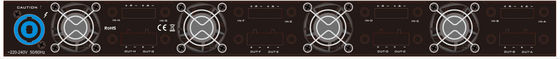 DSPのクラスDのレベルが付いているODM 4チャネルのアンプのプロ音声4*650W