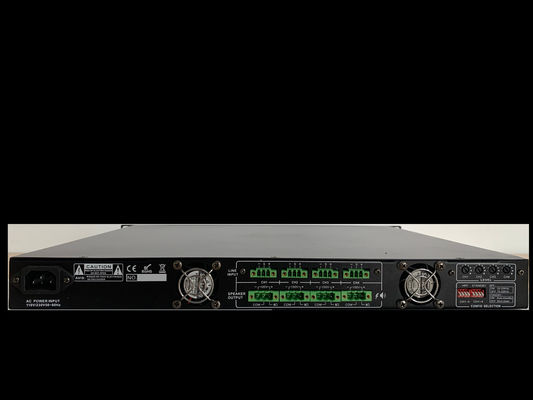 ビジネス高性能のためのDC24V 4*500WのクラスDのオーディオ・アンプ