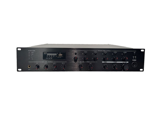 エムピー・スリーおよびFMのチューナーが付いている500W 6地帯の家の可聴周波多層のコントローラーそしてアンプ