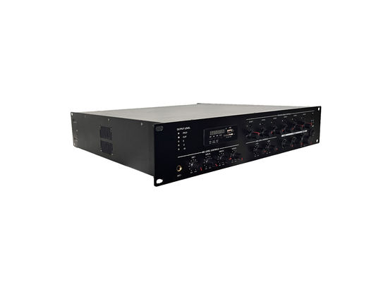 エムピー・スリーおよびFMのチューナーが付いている500W 6地帯の家の可聴周波多層のコントローラーそしてアンプ