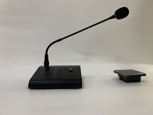 6つの地帯の可聴周波マトリックスのアンプのためのマイクロフォン システムのページを捲る遠隔Gooseneck呼出し