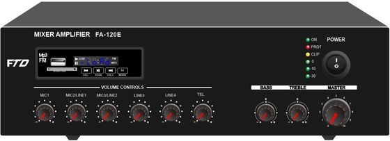 専門PAのミキサーAmp 60Wのオーディオ・アンプの高温抵抗