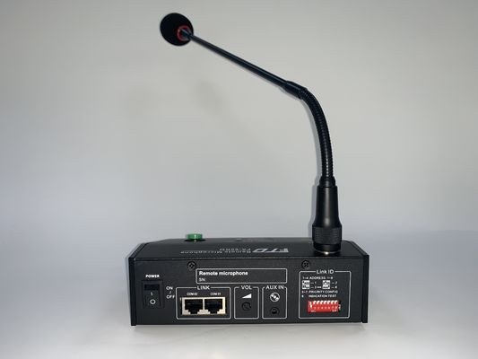 RS485 600m PAシステム アンプのリモート6地帯のマイクロフォン8単位まで