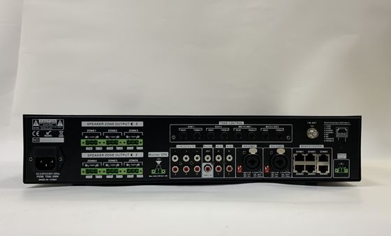 6*60W可聴周波マトリックスのアンプ6×6のマトリックス パワー アンプISO9001 RoHS