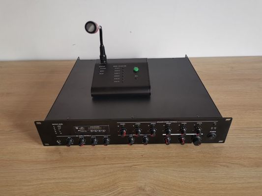 6地帯350W PAシステム アンプのミキサーAmpサポート8リモート起呼局