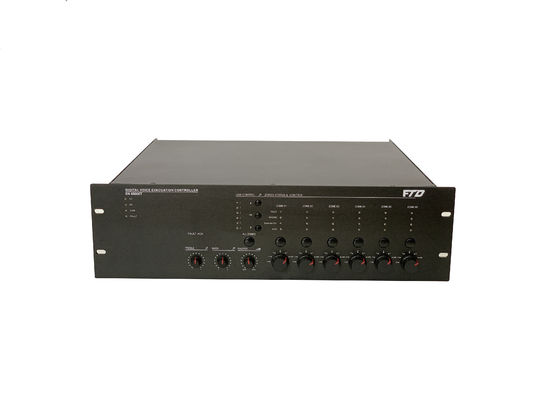 EN-6240ETの声の避難システムAC115V 6地帯の声警報ルーター