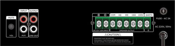 エコーの積み過ぎの保護のRoHS ISO9001 30W PAシステム電力増幅器