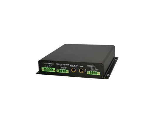黒いIPシステム ページング アンプの壁の台紙Amp 30W 8オーム