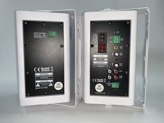 30w+30w Paシステム スピーカーの白く活動的な壁の台紙のスピーカー