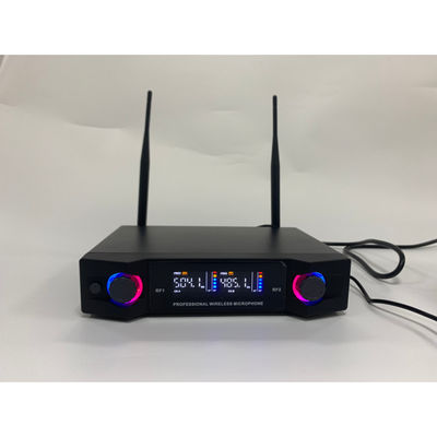 Bluetoothのスピーカーが付いている専門PAのスピーカーの音量調節UHFの無線マイクロフォン システム