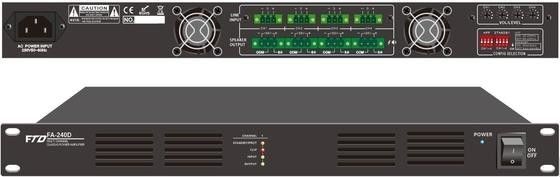 ISO9001クラスDの電力増幅器のデジタルPAのアンプ120W 115V