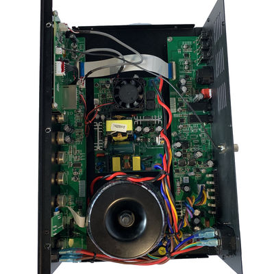 構内放送のための500W PAシステム60Wミキサーのアンプ