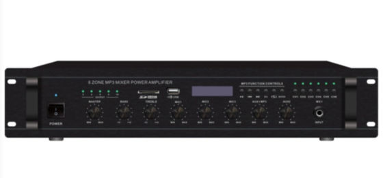 構内放送のフル セット6の地帯60wのアンプの音声