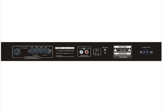 USBが付いている公用住所のスピーカーの経済のデジタルAM/FMチューナー