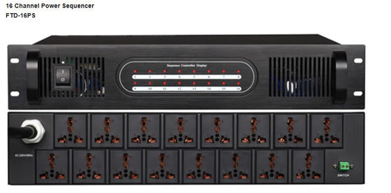 16のチャネル力の順序子の構内放送30w